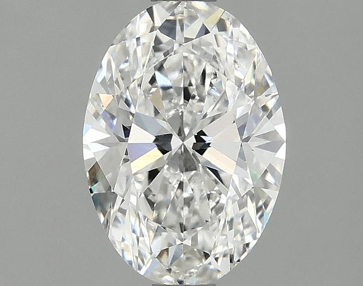 1.5 Carat Oval Shaped Ideal Cut VS2 IGI Certified Lab Grown Diamond