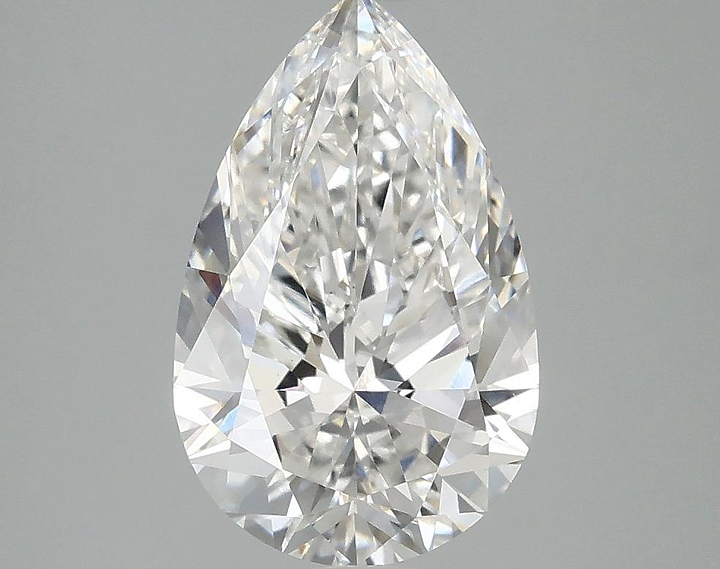 2.46 Carat Pear Shaped Ideal Cut VS1 IGI Certified Lab Grown Diamond