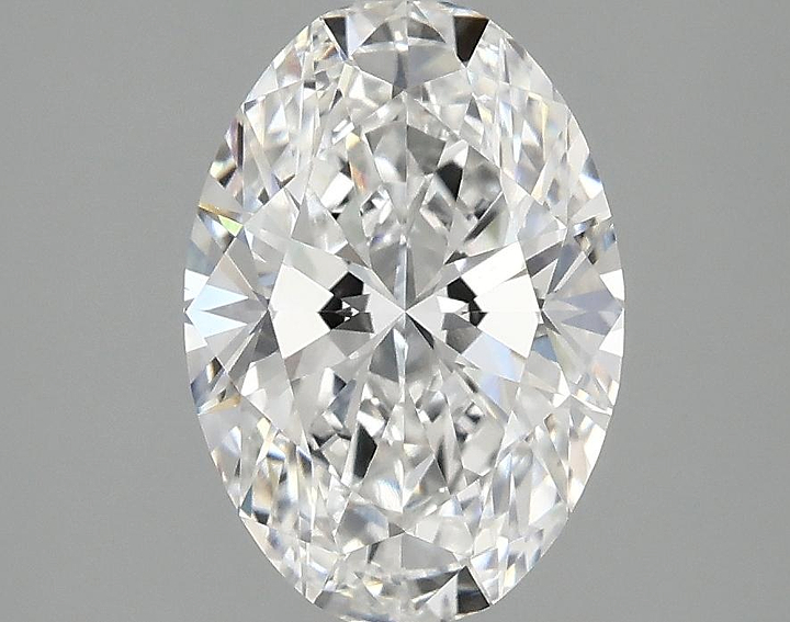 1.98 Carat Oval Shaped Ideal Cut VVS2 IGI Certified Lab Grown Diamond