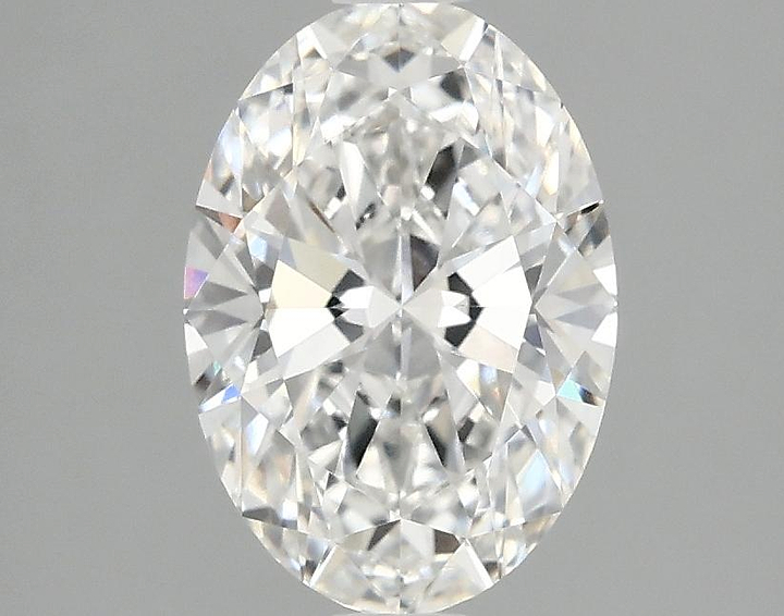 1.54 Carat Oval Shaped Ideal Cut VVS2 IGI Certified Lab Grown Diamond