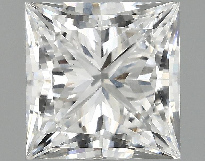 1.9 Carat Princess Shaped Ideal Cut VS1 IGI Certified Lab Grown Diamond