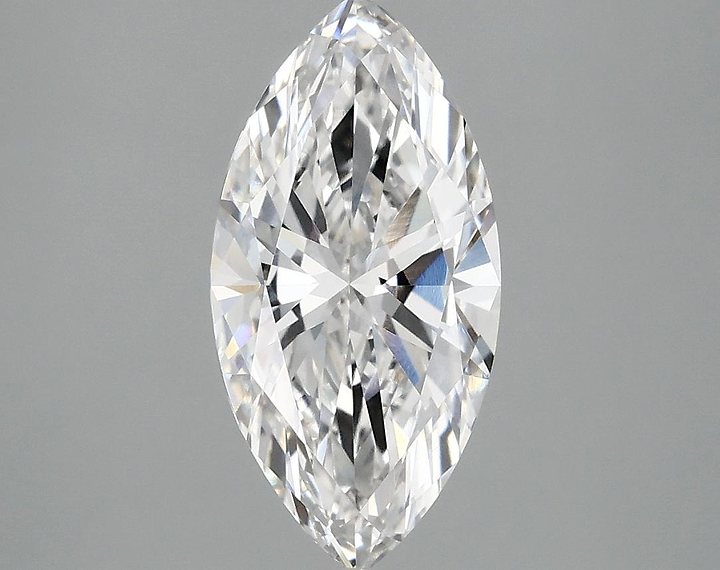 1.98 Carat Marquise Shaped Ideal Cut VVS2 IGI Certified Lab Grown Diamond
