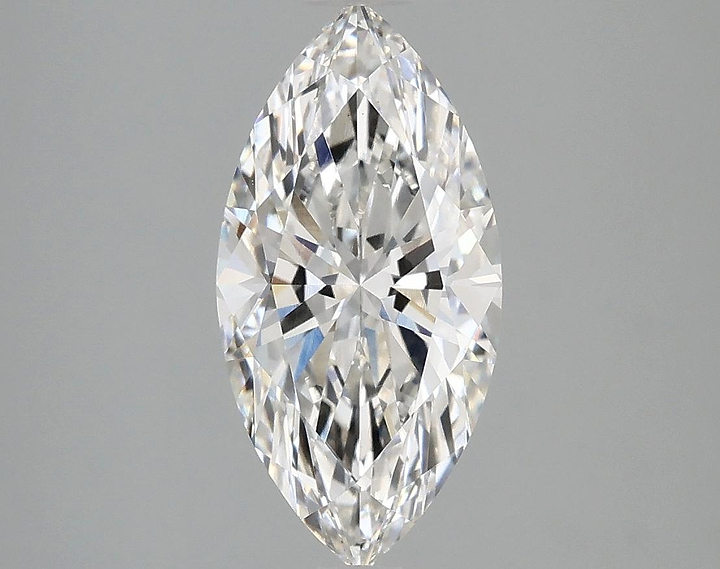 2.06 Carat Marquise Shaped Ideal Cut VS1 IGI Certified Lab Grown Diamond
