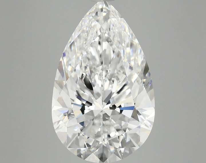 7.98 Carat Pear Shaped Ideal Cut VVS2 IGI Certified Lab Grown Diamond