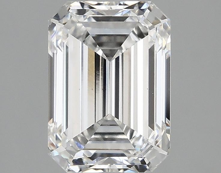 2.09 Carat Emerald Shaped Ideal Cut VS1 IGI Certified Lab Grown Diamond