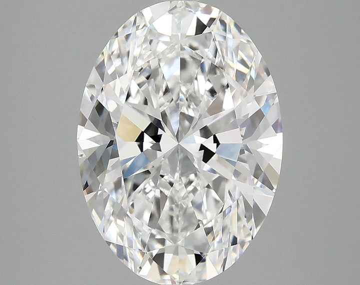 3.97 Carat Oval Shaped Ideal Cut VS2 IGI Certified Lab Grown Diamond