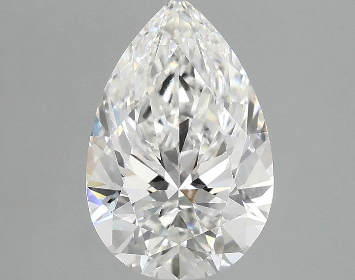 2.03 Carat Pear Shaped Excellent Cut VS2 IGI Certified Lab Grown Diamond