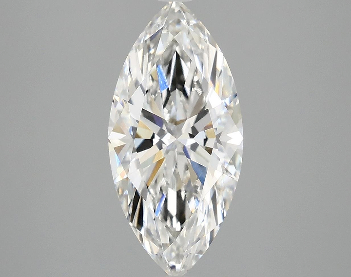 2.52 Carat Marquise Shaped Excellent Cut VS1 IGI Certified Lab Grown Diamond