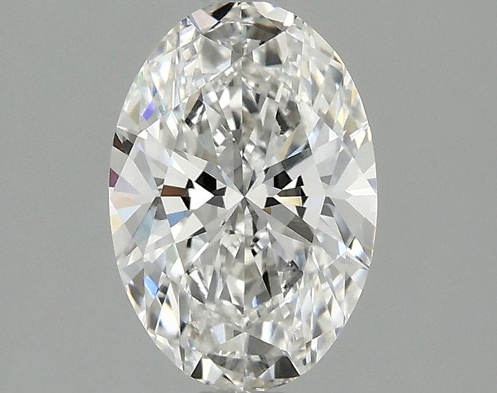 1.47 Carat Oval Shaped Ideal Cut VVS2 IGI Certified Lab Grown Diamond