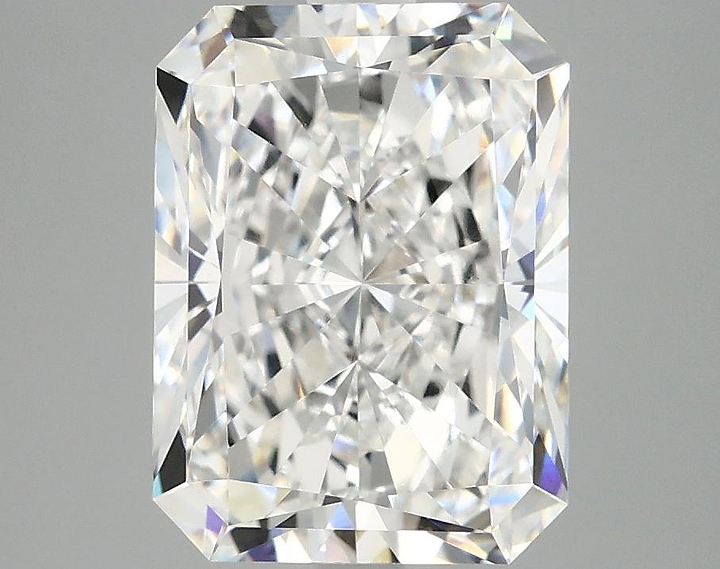 4.17 Carat Radiant Shaped Excellent Cut VVS2 IGI Certified Lab Grown Diamond