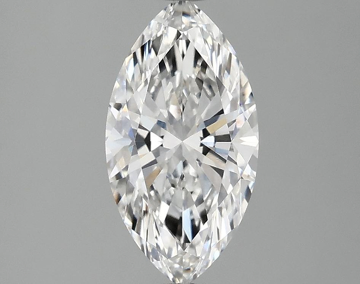 1.51 Carat Marquise Shaped Ideal Cut VVS2 IGI Certified Lab Grown Diamond