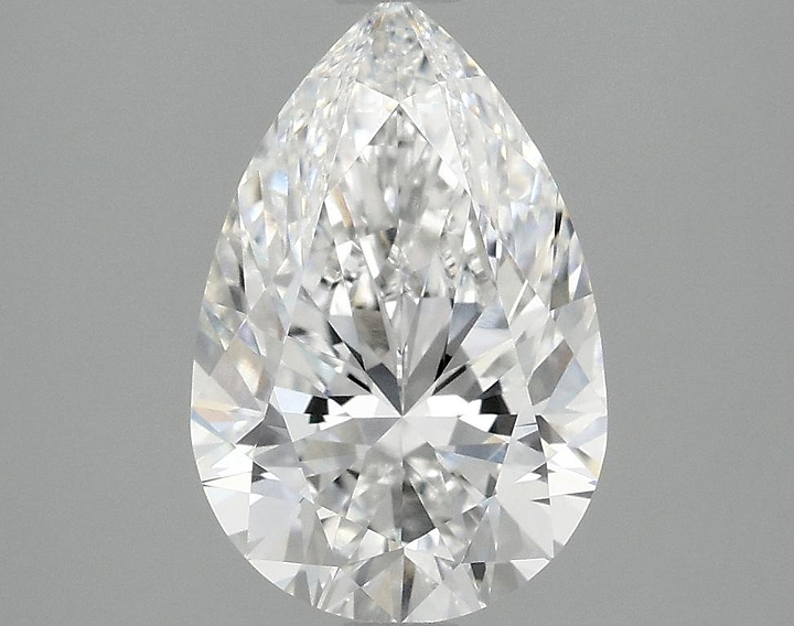 2.42 Carat Pear Shaped Excellent Cut VVS2 IGI Certified Lab Grown Diamond
