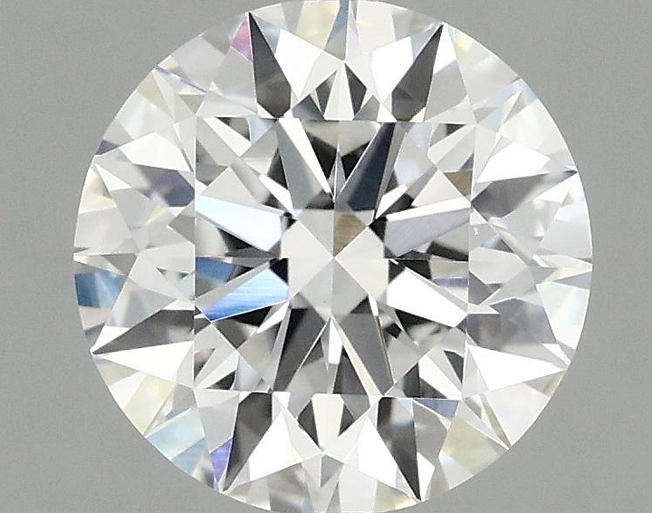 2.08 Carat Round Shaped Ideal Cut VS1 IGI Certified Lab Grown Diamond