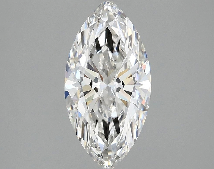 1.49 Carat Marquise Shaped Ideal Cut VVS2 IGI Certified Lab Grown Diamond