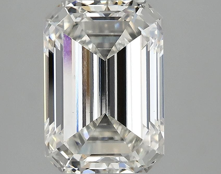 3.1 Carat Emerald Shaped Ideal Cut VS1 IGI Certified Lab Grown Diamond