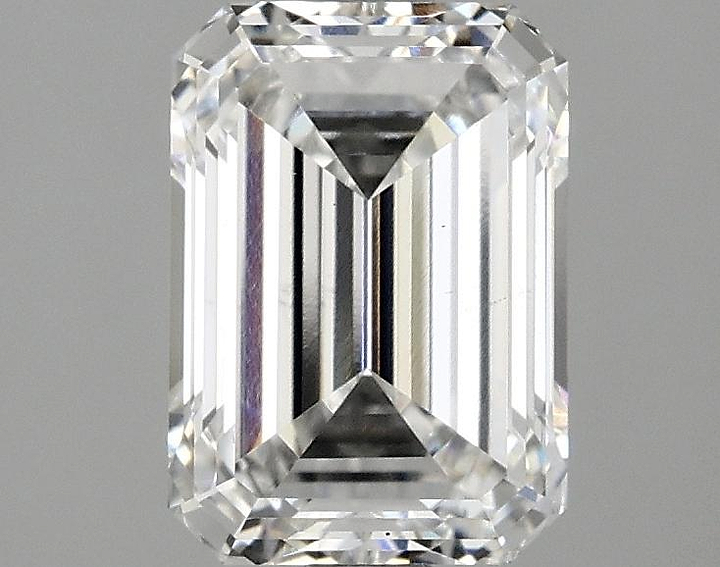 1.98 Carat Emerald Shaped Ideal Cut VS2 IGI Certified Lab Grown Diamond