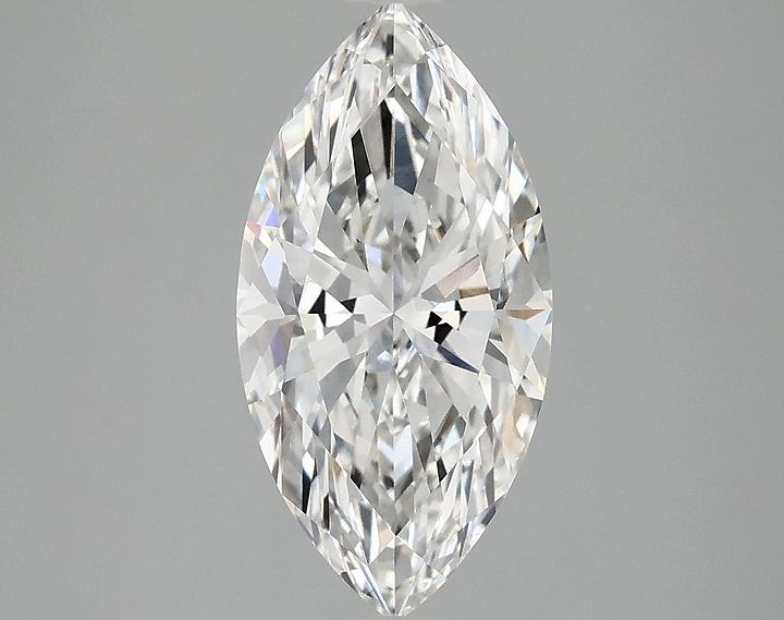 2.5 Carat Marquise Shaped Ideal Cut VS1 IGI Certified Lab Grown Diamond