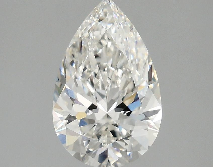 1.59 Carat Pear Shaped Ideal Cut VVS2 IGI Certified Lab Grown Diamond