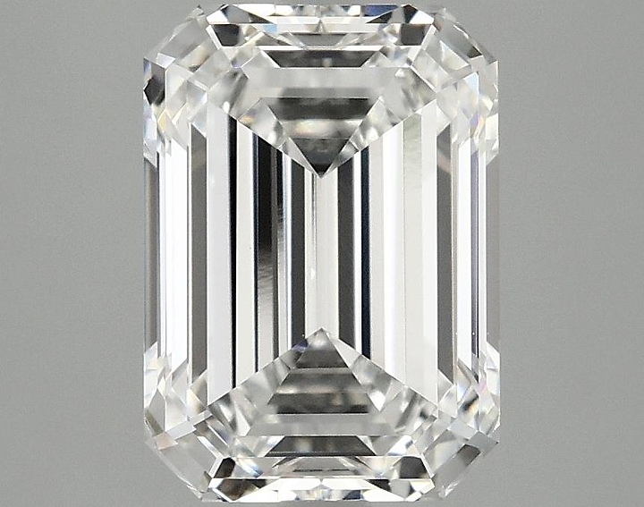3.16 Carat Emerald Shaped Ideal Cut VS2 IGI Certified Lab Grown Diamond