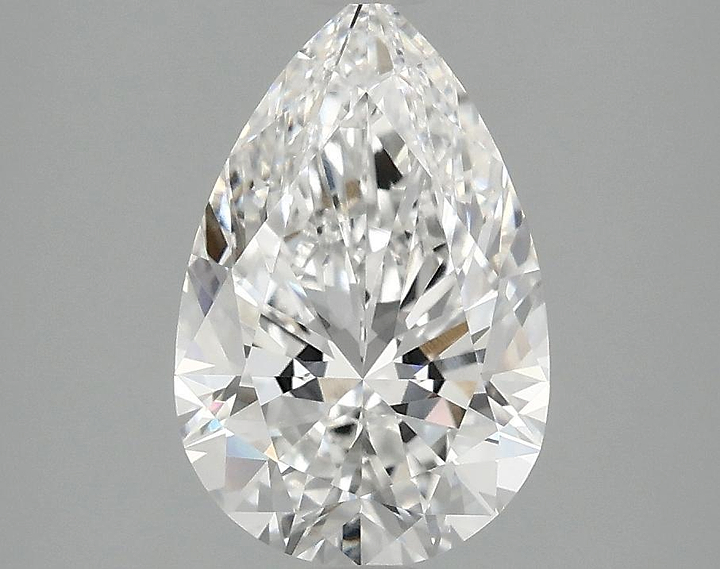 2.08 Carat Pear Shaped Ideal Cut VVS2 IGI Certified Lab Grown Diamond