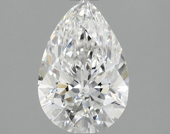 1.59 Carat Pear Shaped Excellent Cut VVS1 IGI Certified Lab Grown Diamond