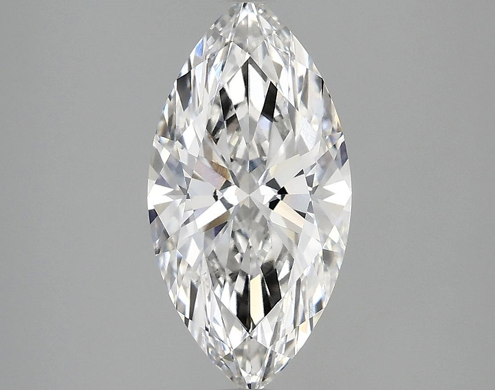 2.1 Carat Marquise Shaped Ideal Cut VS1 IGI Certified Lab Grown Diamond