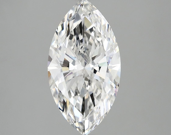 2.5 Carat Marquise Shaped Excellent Cut VS1 IGI Certified Lab Grown Diamond