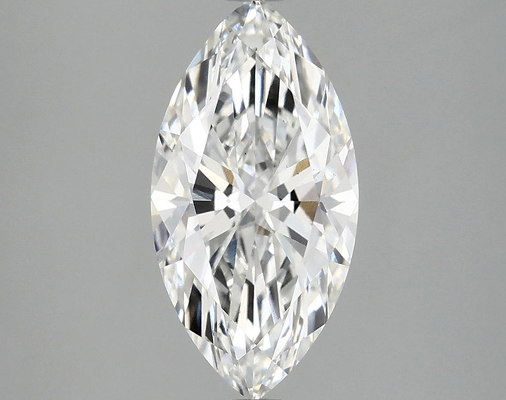 2.51 Carat Marquise Shaped Ideal Cut VS2 IGI Certified Lab Grown Diamond