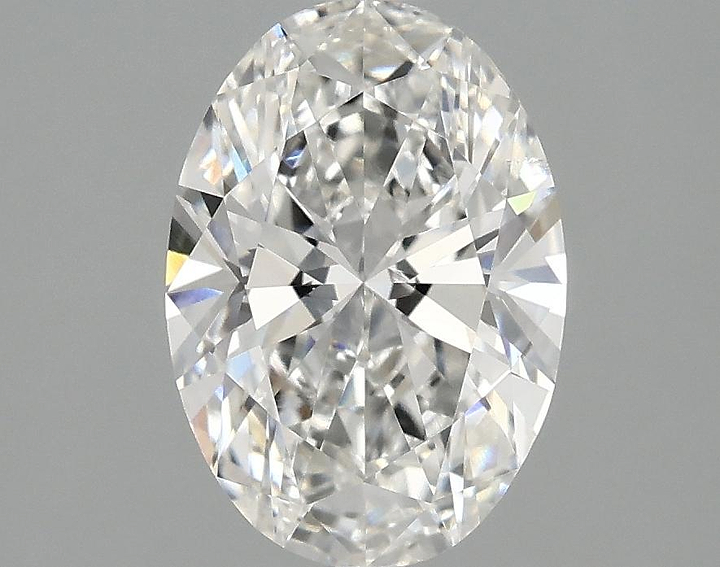 1.47 Carat Oval Shaped Ideal Cut VVS2 IGI Certified Lab Grown Diamond