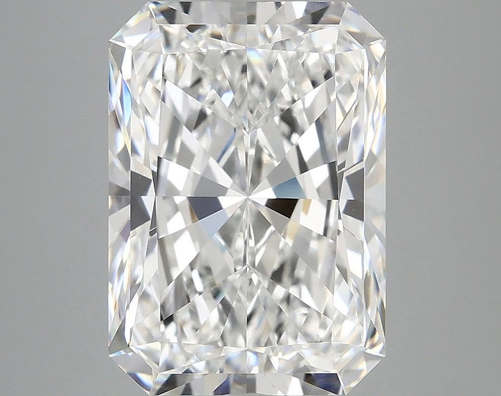 4.96 Carat Radiant Shaped Ideal Cut VVS2 IGI Certified Lab Grown Diamond