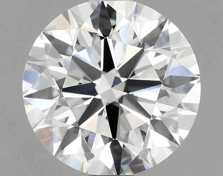 1.57 Carat Round Shaped Ideal Cut VVS2 IGI Certified Lab Grown Diamond