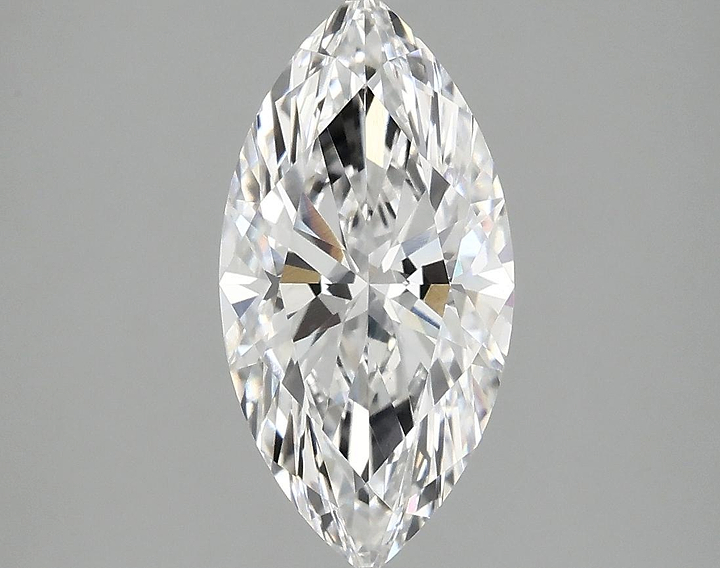 1.89 Carat Marquise Shaped Ideal Cut VVS2 IGI Certified Lab Grown Diamond
