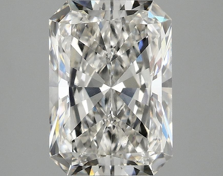 3.09 Carat Radiant Shaped Ideal Cut VVS2 IGI Certified Lab Grown Diamond