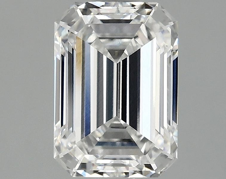 2.06 Carat Emerald Shaped Ideal Cut VVS2 IGI Certified Lab Grown Diamond