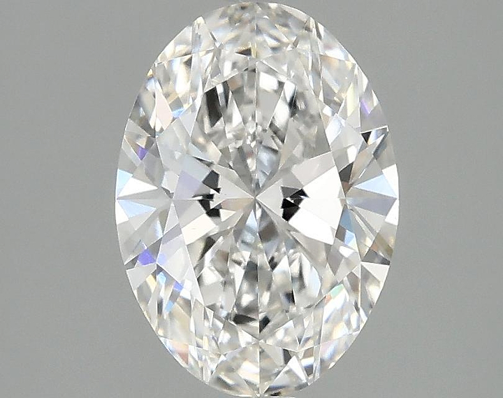 1.55 Carat Oval Shaped Ideal Cut VVS2 IGI Certified Lab Grown Diamond