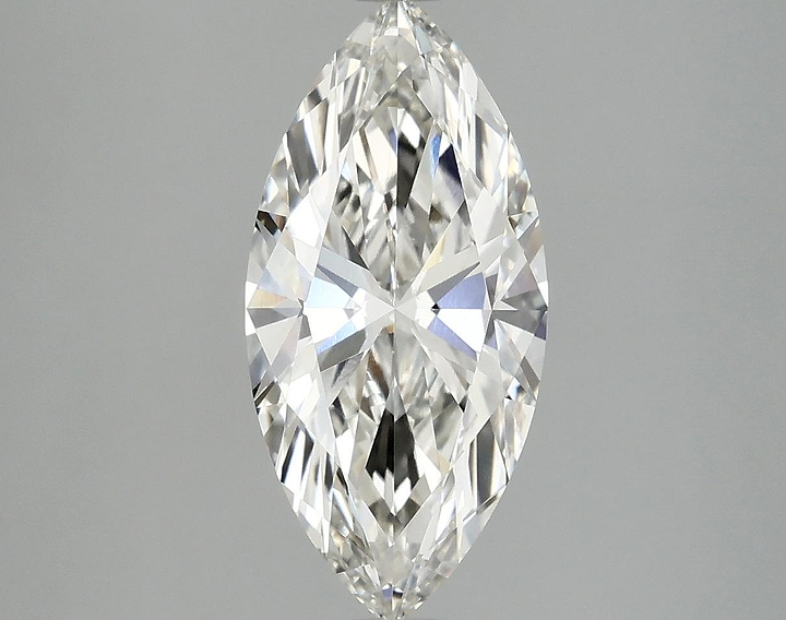 2.41 Carat Marquise Shaped Excellent Cut VVS1 IGI Certified Lab Grown Diamond