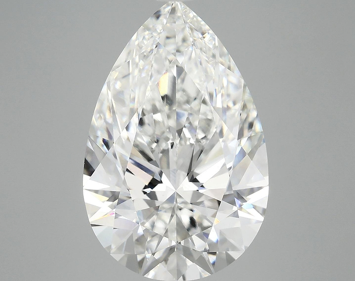 7.34 Carat Pear Shaped Excellent Cut VS1 IGI Certified Lab Grown Diamond