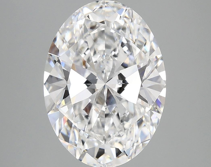 3.79 Carat Oval Shaped Excellent Cut VVS2 IGI Certified Lab Grown Diamond