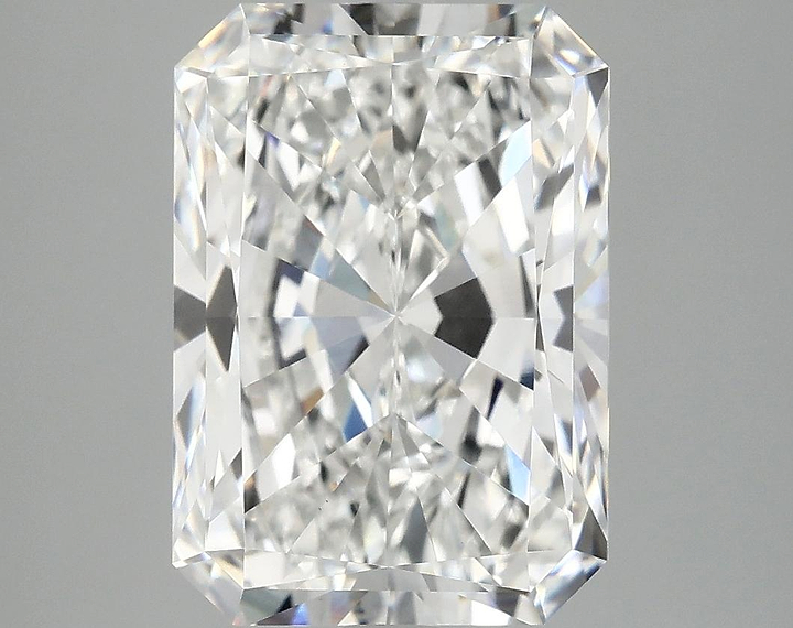 4.97 Carat Radiant Shaped Ideal Cut VVS2 IGI Certified Lab Grown Diamond