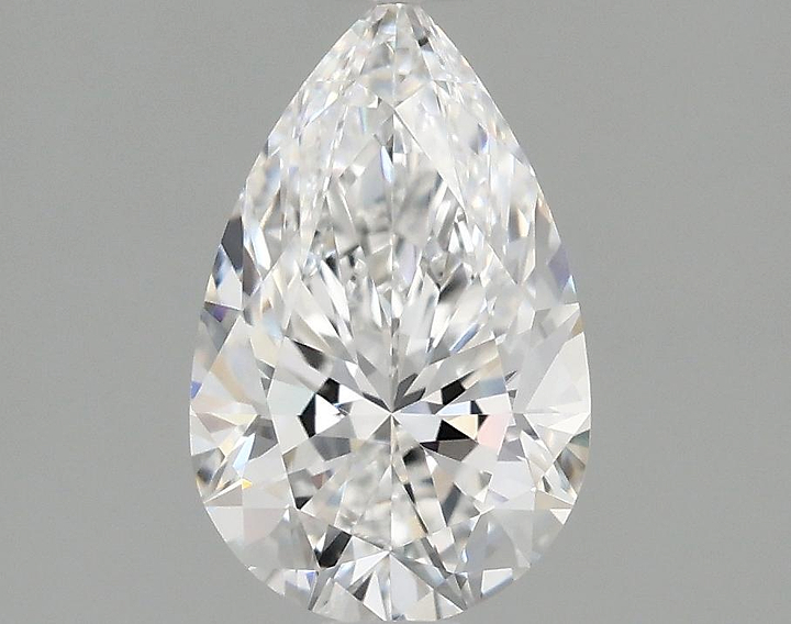 1.1 Carat Pear Shaped Ideal Cut VVS2 IGI Certified Lab Grown Diamond
