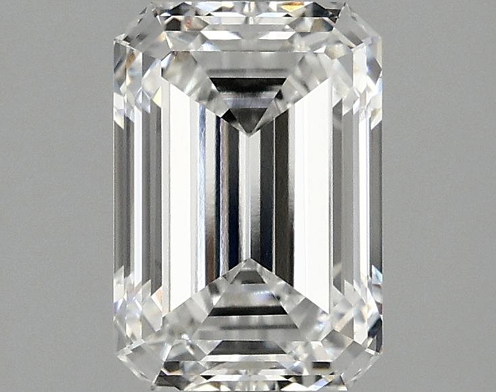 2.01 Carat Emerald Shaped Ideal Cut VVS2 IGI Certified Lab Grown Diamond