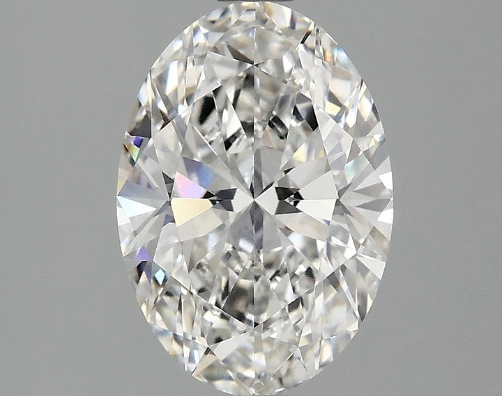 2.05 Carat Oval Shaped Ideal Cut VVS2 IGI Certified Lab Grown Diamond