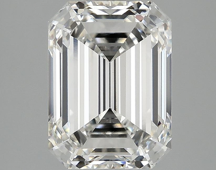 3.1 Carat Emerald Shaped Excellent Cut VS1 IGI Certified Lab Grown Diamond