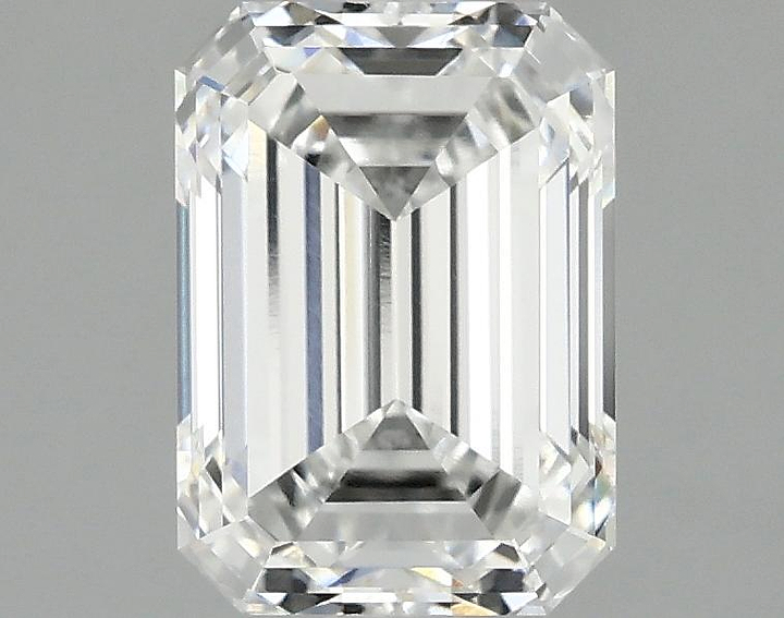 1.64 Carat Emerald Shaped Ideal Cut VVS1 IGI Certified Lab Grown Diamond