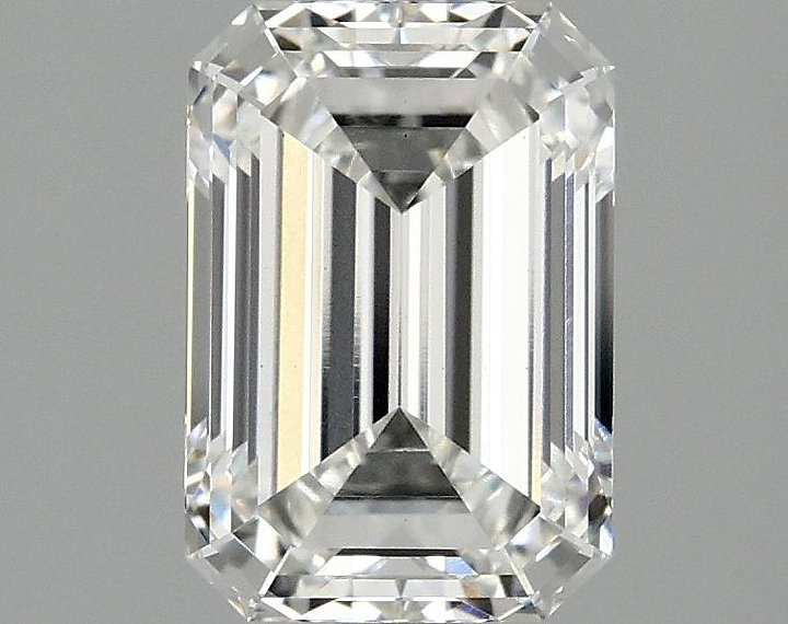 2.03 Carat Emerald Shaped Ideal Cut VS1 IGI Certified Lab Grown Diamond
