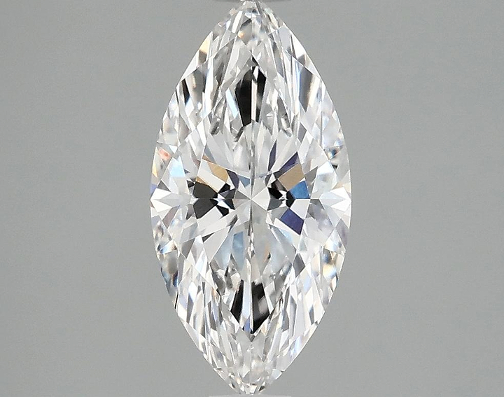 1.54 Carat Marquise Shaped Ideal Cut VVS2 IGI Certified Lab Grown Diamond