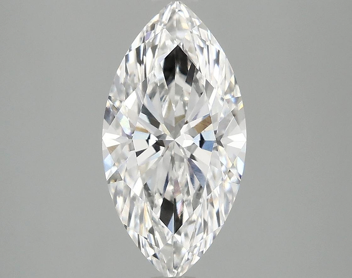 2.1 Carat Marquise Shaped Ideal Cut VS1 IGI Certified Lab Grown Diamond