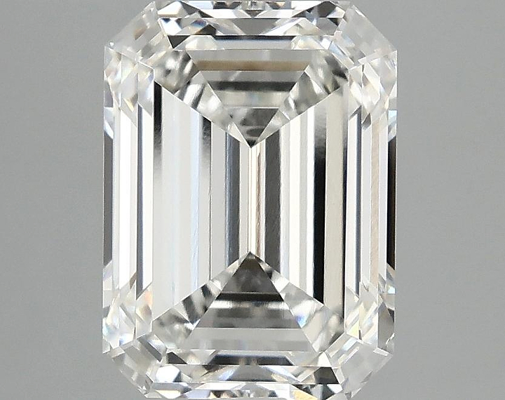 3.1 Carat Emerald Shaped Excellent Cut VVS2 IGI Certified Lab Grown Diamond