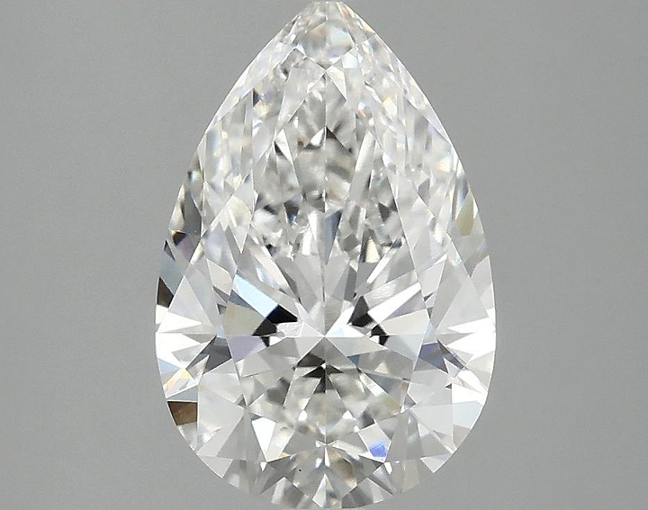 2.09 Carat Pear Shaped Excellent Cut VS1 IGI Certified Lab Grown Diamond