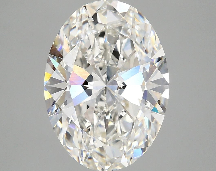 3.86 Carat Oval Shaped Excellent Cut VVS2 IGI Certified Lab Grown Diamond